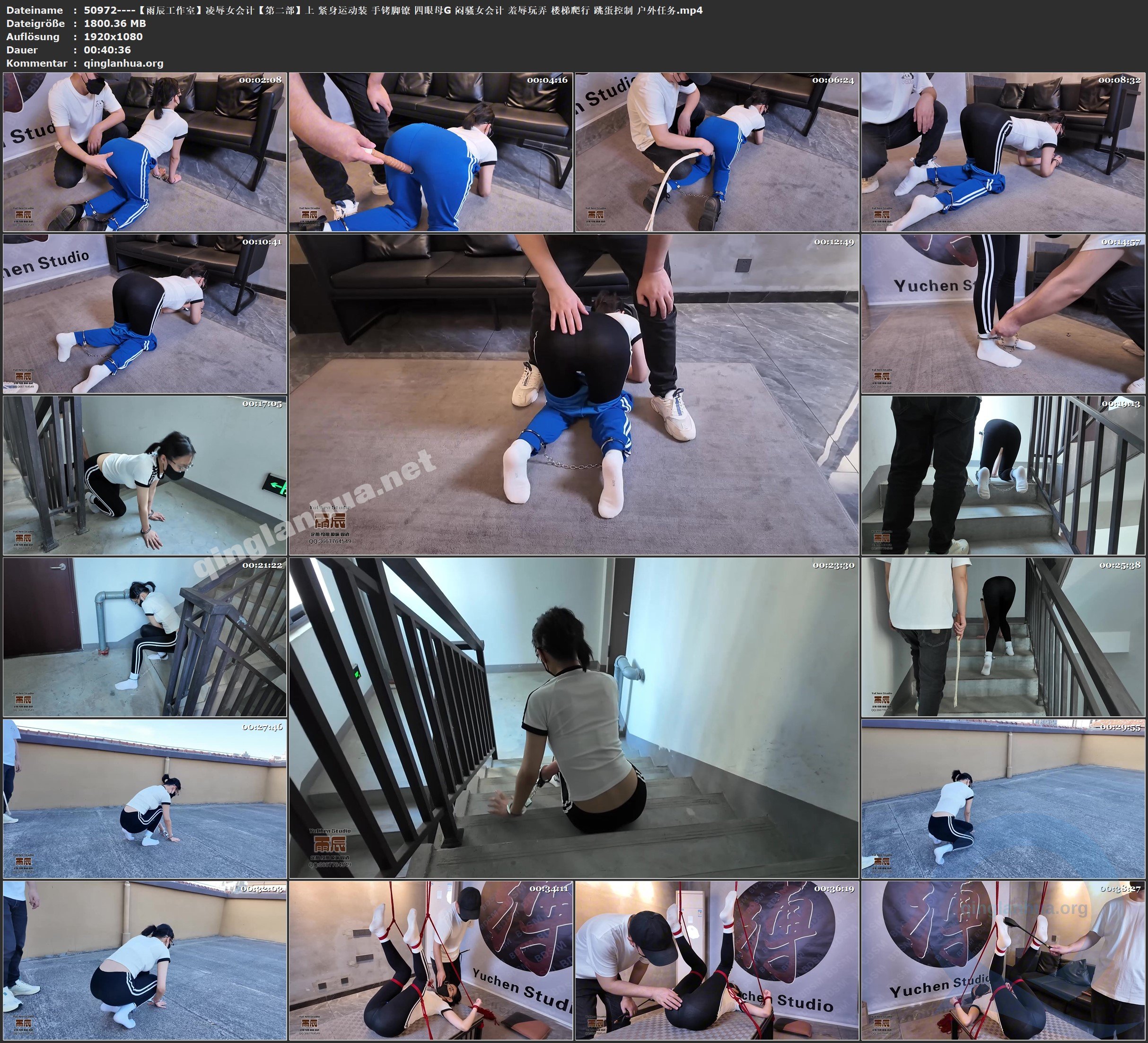 50972----【雨辰工作室】凌辱女会计【第二部】上 紧身运动装 手铐脚镣 四眼母G 闷骚女.jpg
