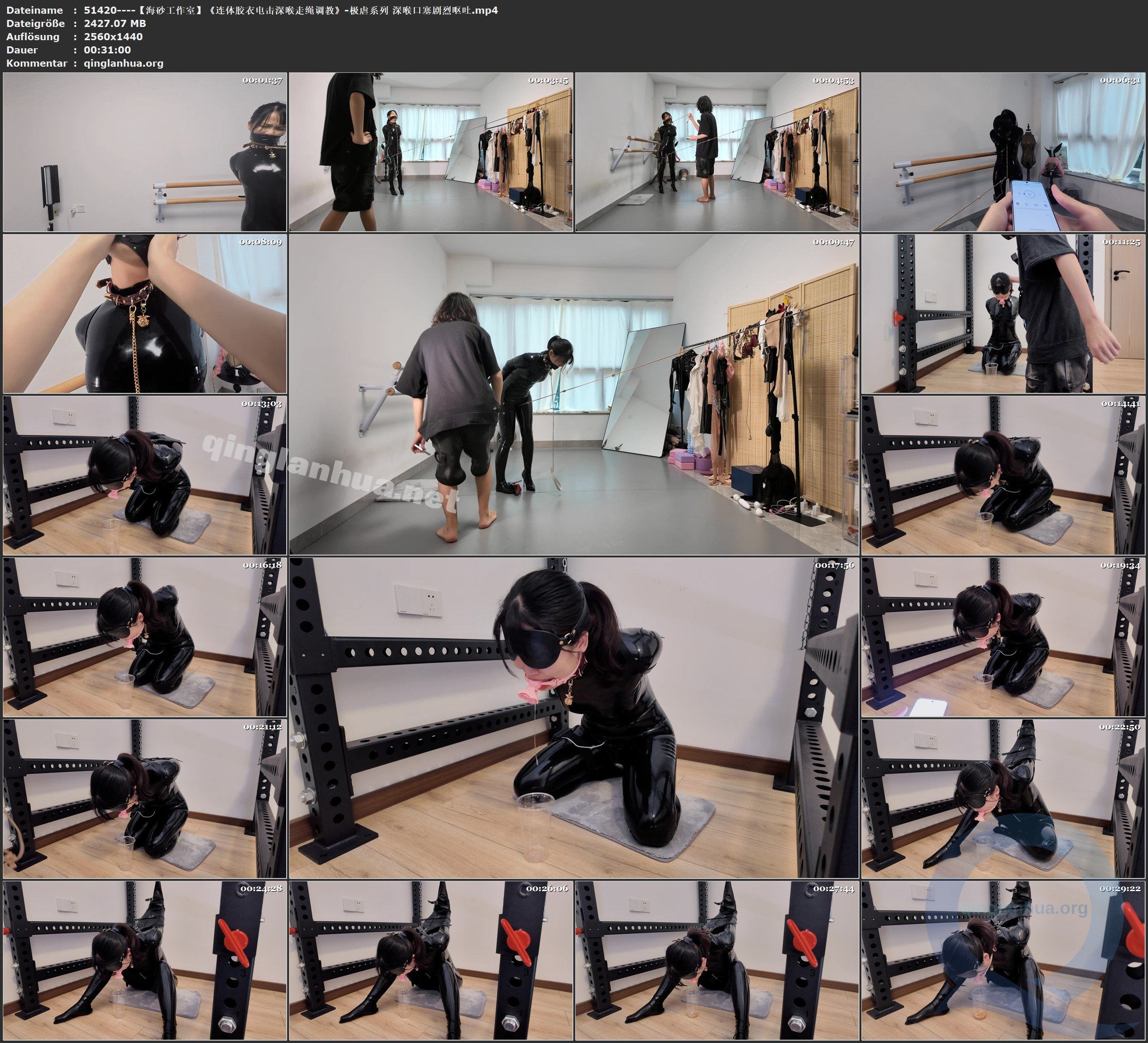 51420----【海砂工作室】《连体胶衣电击深喉走绳调教》-极虐系列 深喉口塞剧烈呕吐.jpg