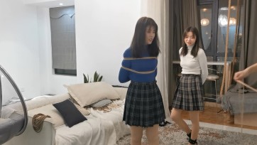 【奥特曼】双人紧缚实验-婉婉和小叶