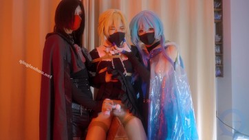 【刻猫猫不是色猫猫】【伪娘·COSPLAY·三角木马·后入·贞操锁】