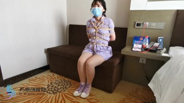 【JS】琳洛 肉丝帆布鞋全身缚 腼腆的新人妹子